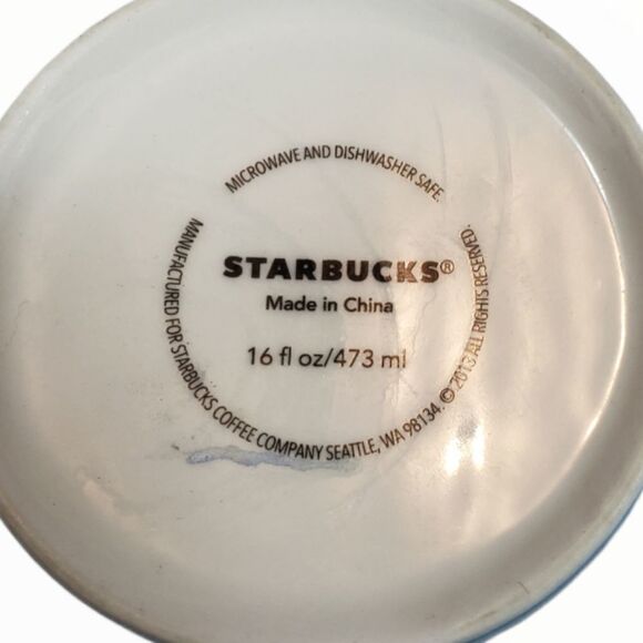 Bahamas Starbucks Coffee Mug 16 fl oz 2013 Souvenir Mug Used Condition - Picture 5 of 7